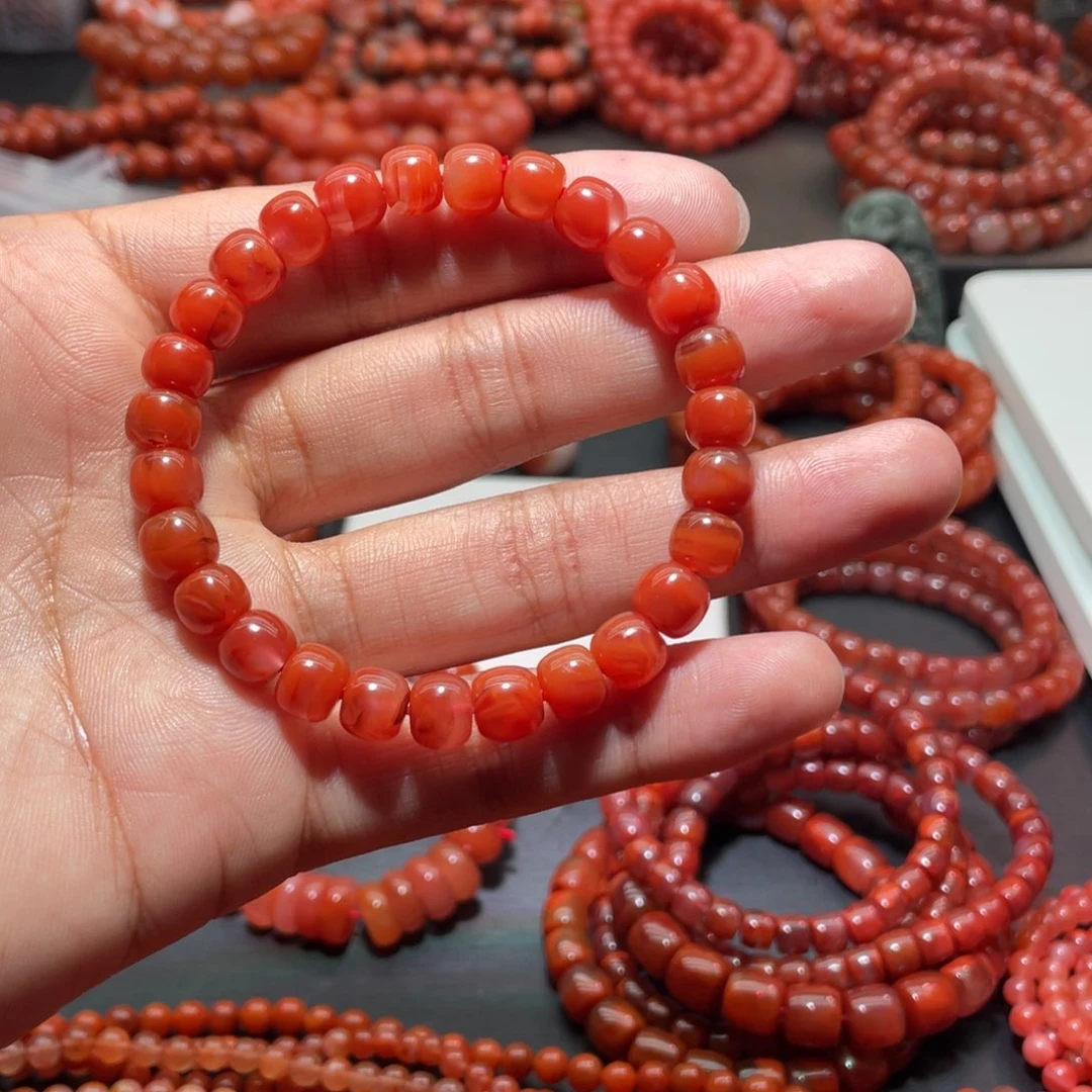 南红玛瑙手链未镶嵌有****意