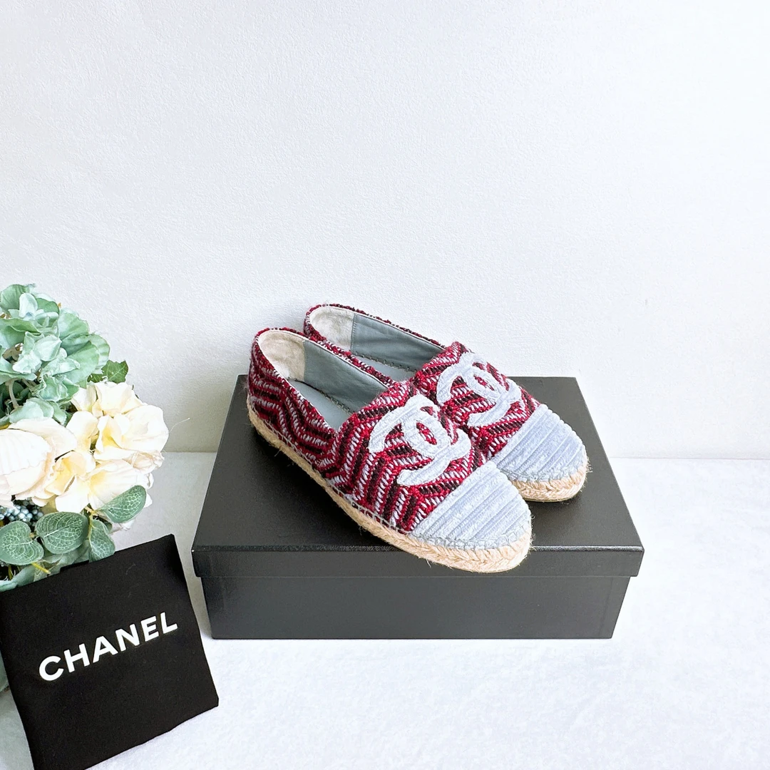全新未使用 Chanel/香奈儿 渔夫鞋/38码/Xspa5216