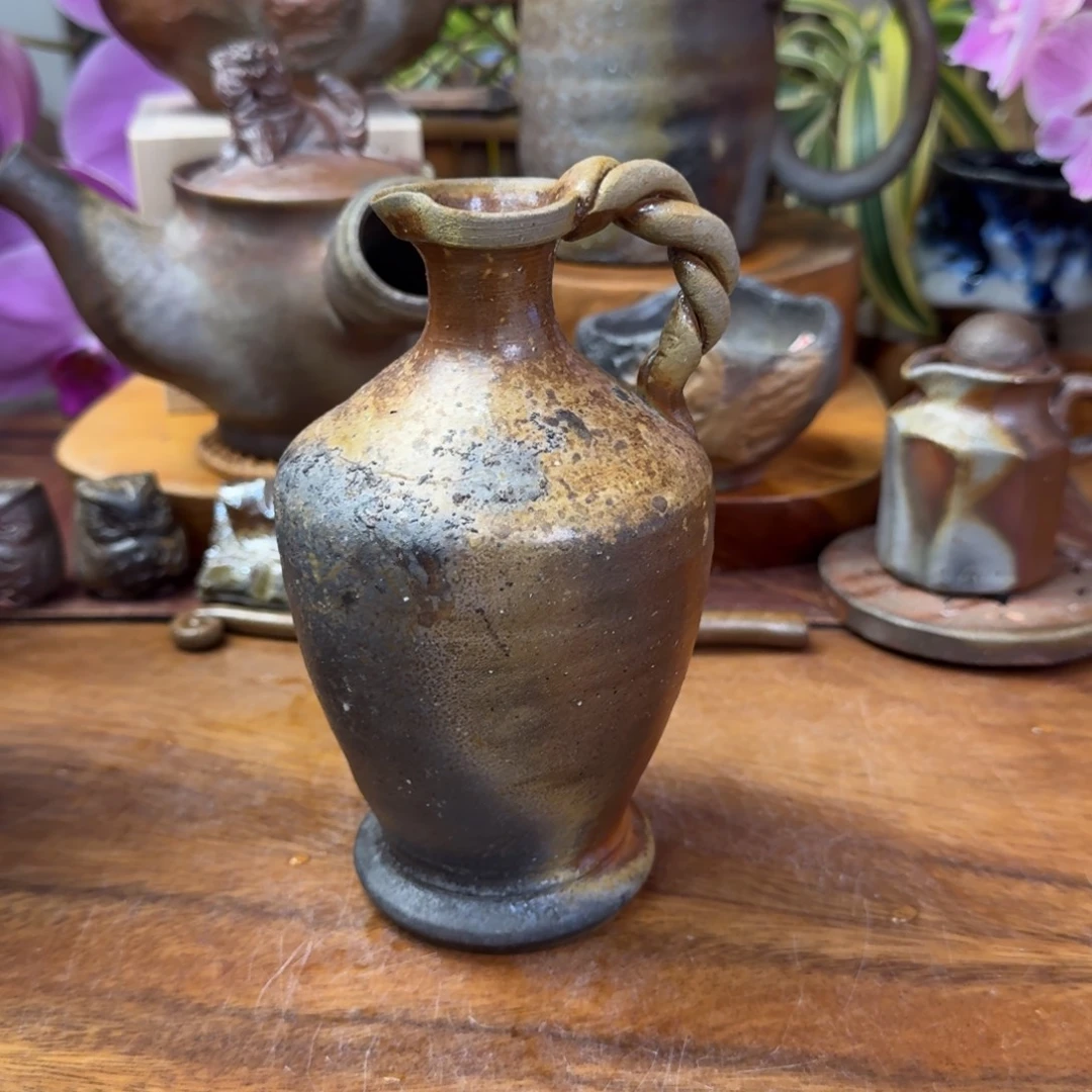 坂井良平备前烧水注福利一口价