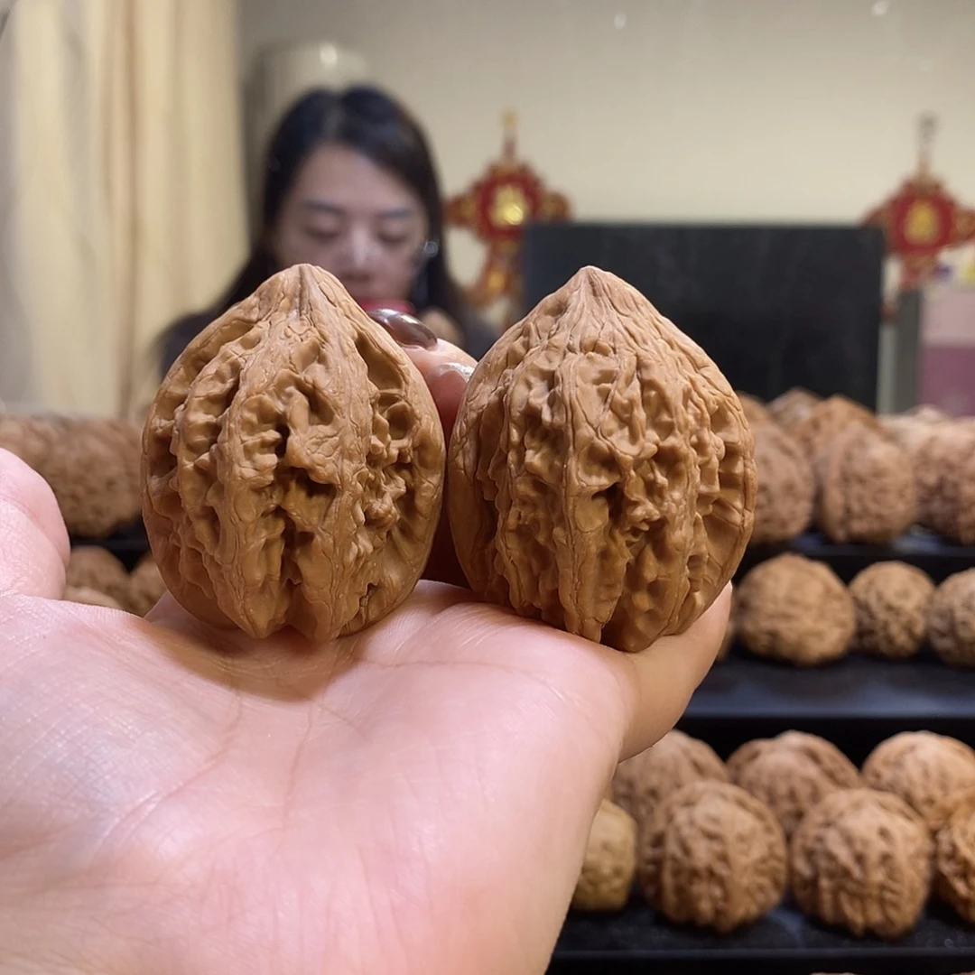 把件文玩核桃40大沽石