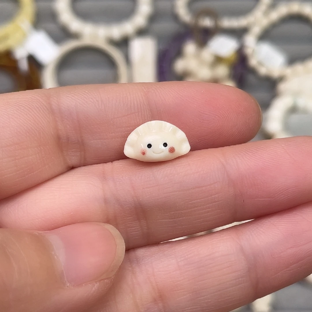 猛犸象牙手串/手链/手镯花饺子