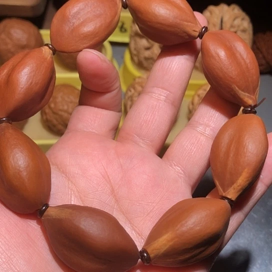 文玩核桃把件橄榄手串