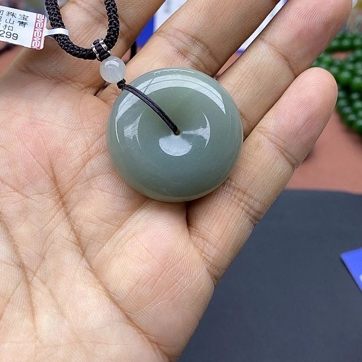 和田玉未镶嵌吊坠(不含链)卡33*12