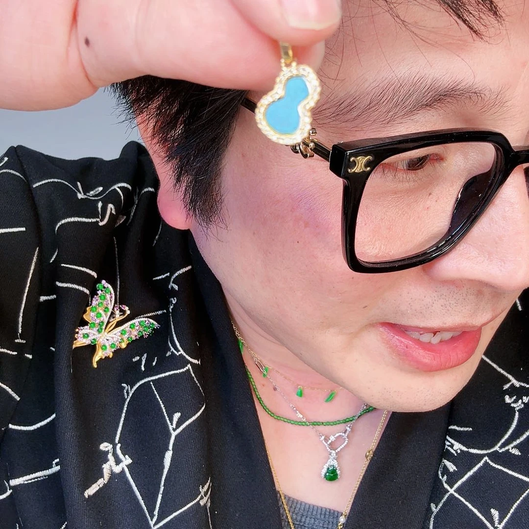 翡翠颈饰未镶嵌一个