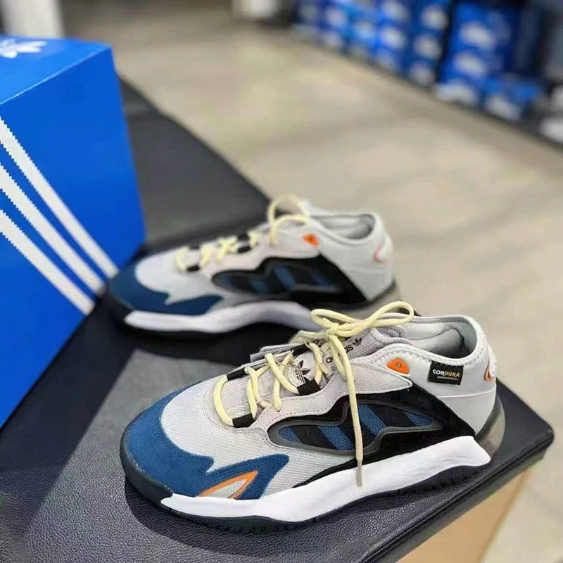 （断码处理）阿迪达斯三叶草STREETBALL春秋季缓震舒适老爹鞋JI2556