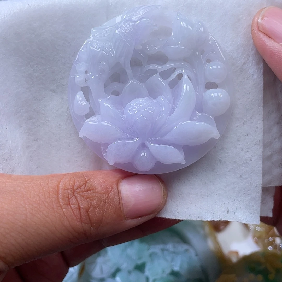颈饰未镶嵌翡翠翡玉缘翡翠