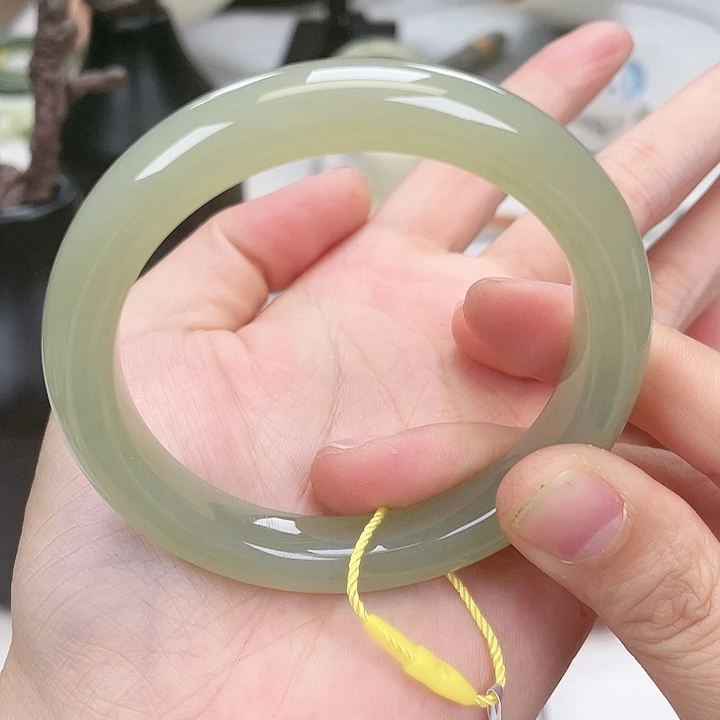 和田玉 手镯5758未镶嵌