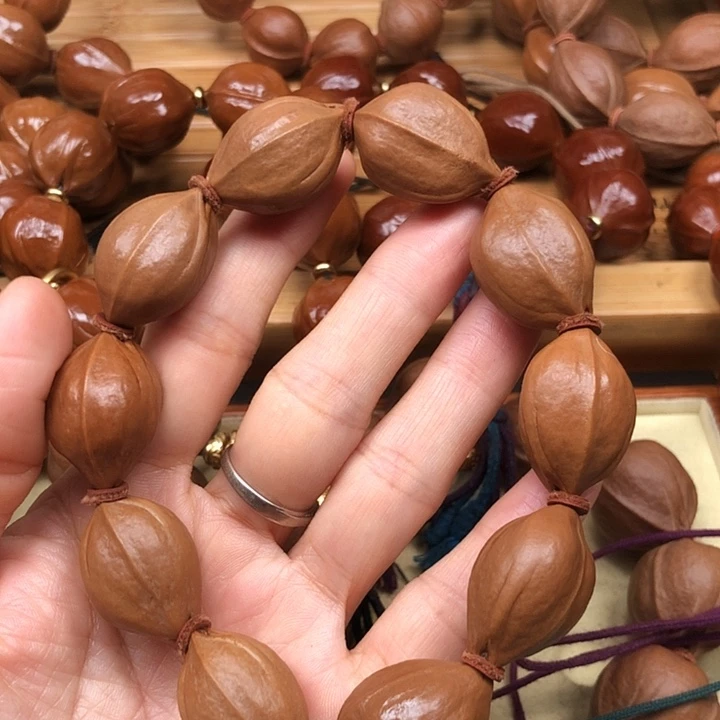 手串橄榄核梅林铁核17 X26处理不退不换