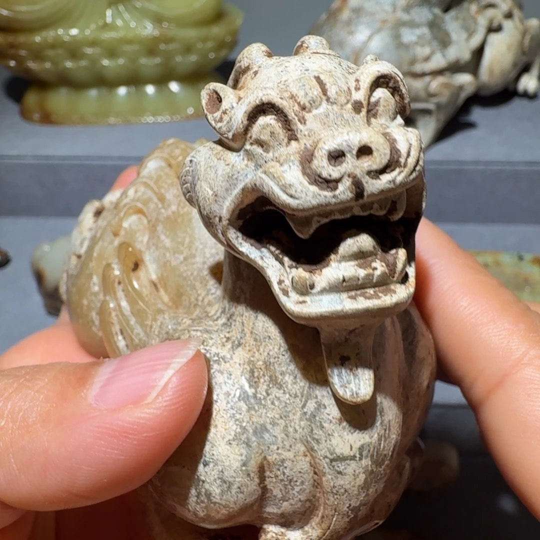 华***年和田玉未镶嵌挂件