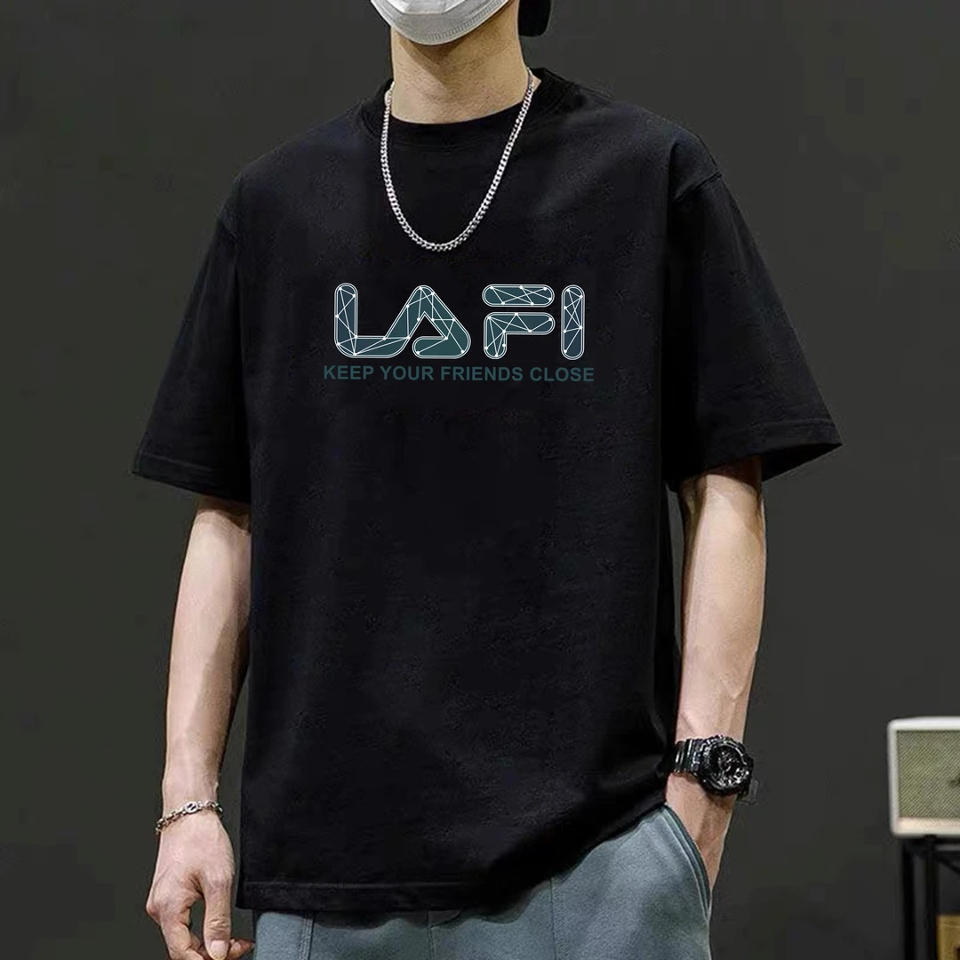 【上新】2025潮流纯棉圆领短袖百搭男女同款情侣款多种图案