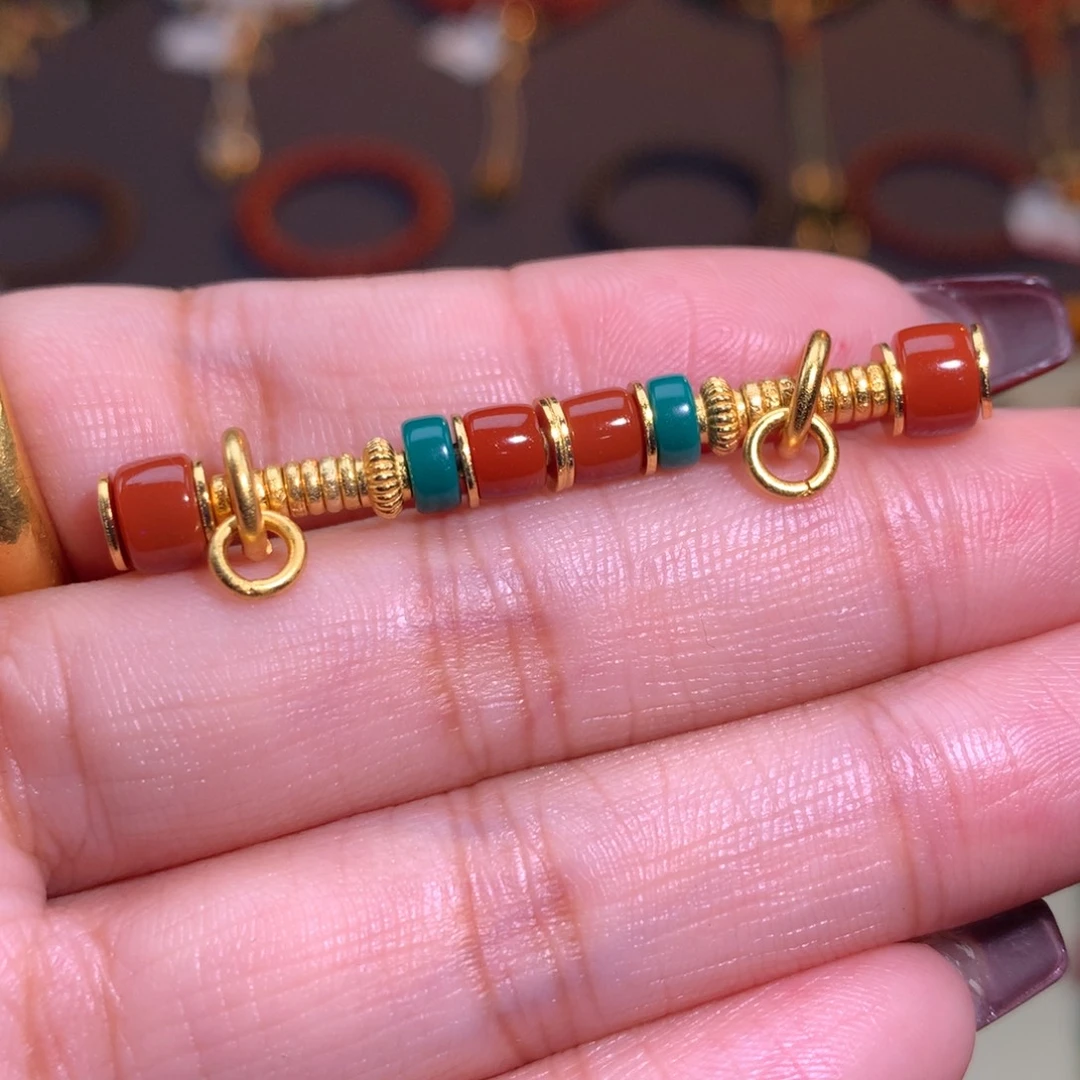 南红玛瑙未镶嵌颈饰