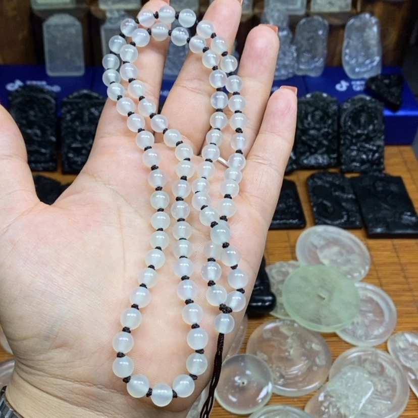 【闪购商品】蛇纹石玉颈饰未镶嵌