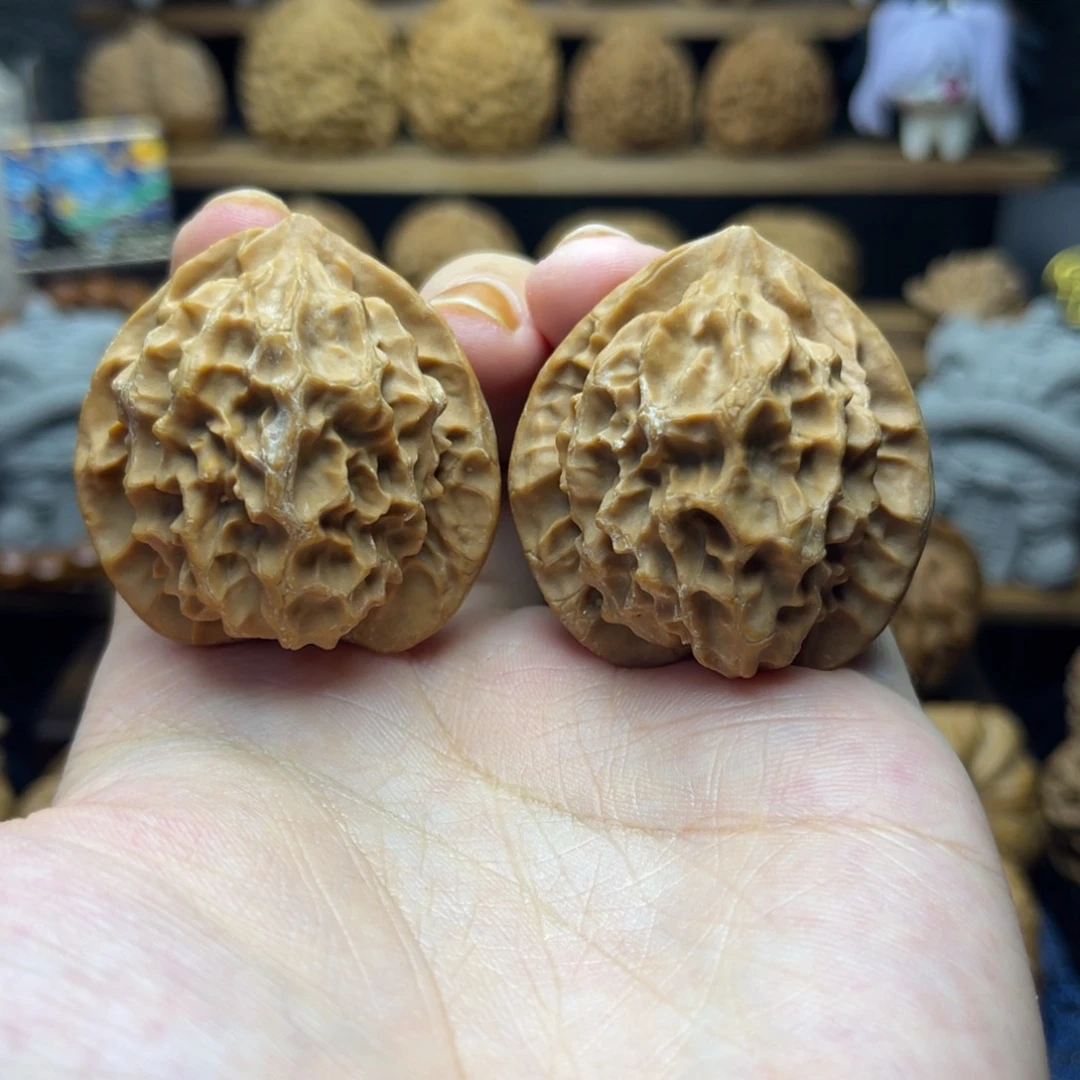 吊坠文玩核桃38尺龙鳞