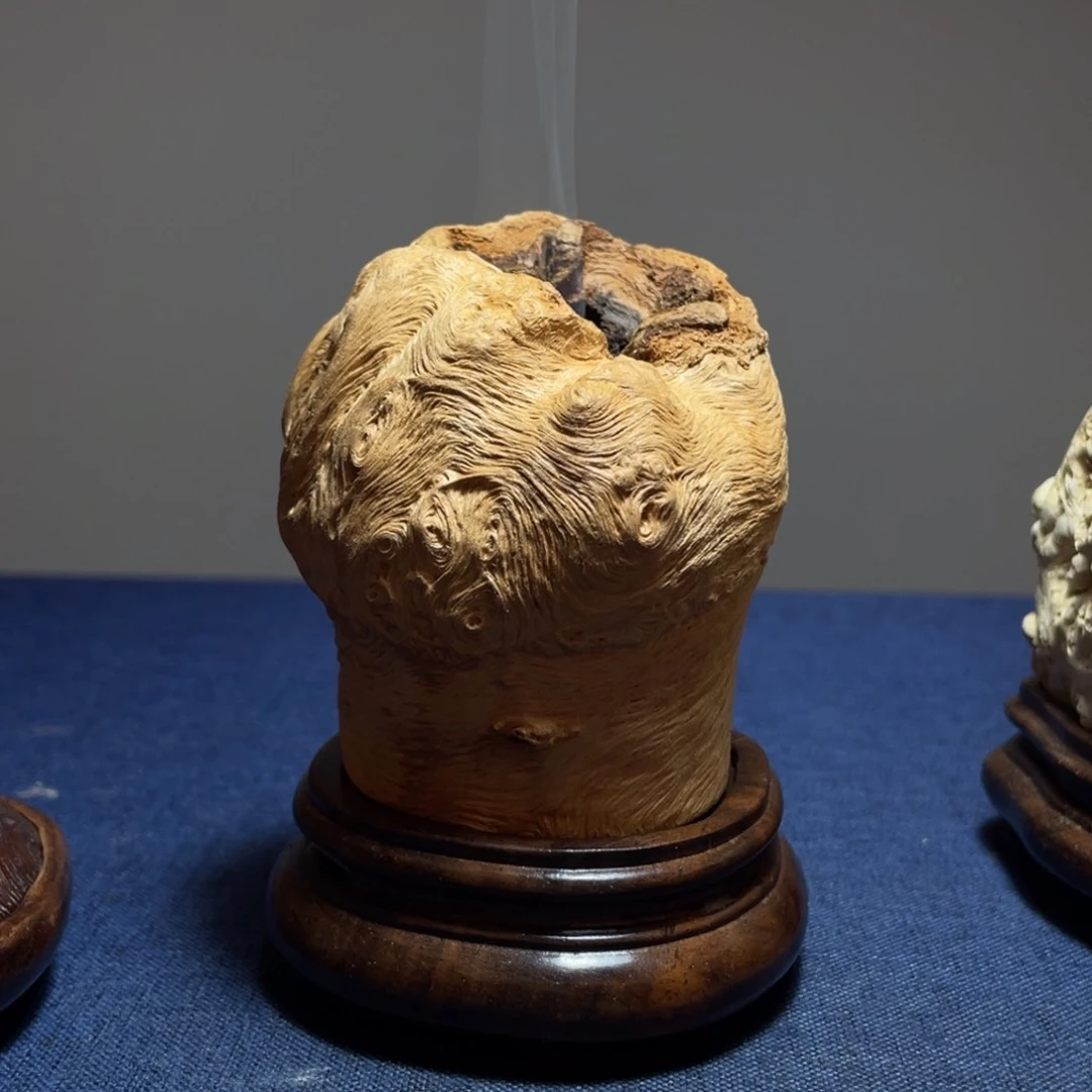 木阿**?木雕工艺品摆件