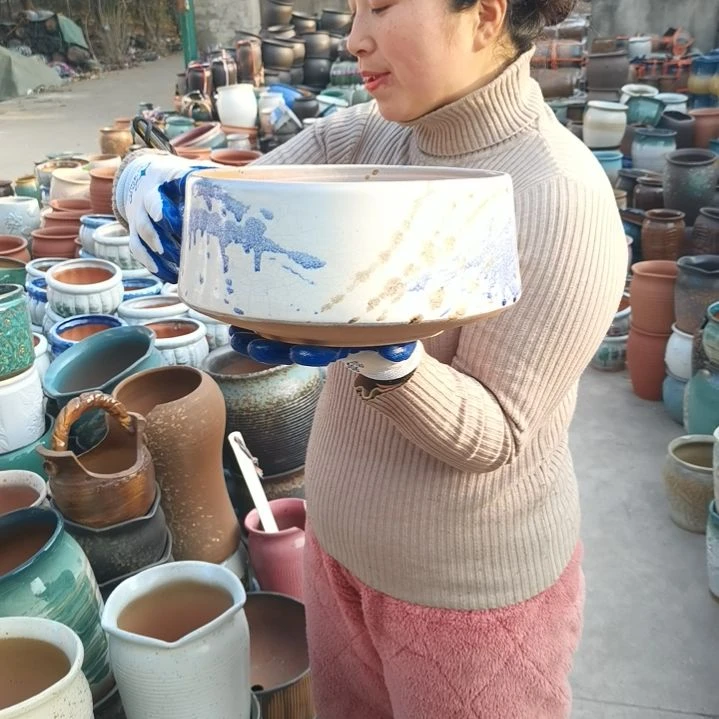 红陶口26高14瑕疵