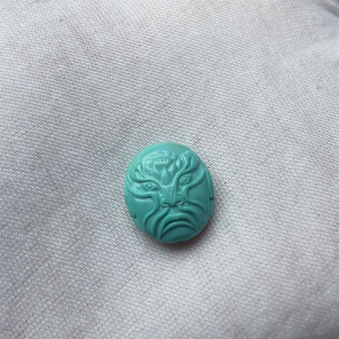 绿松石未镶嵌吊坠(不含链)