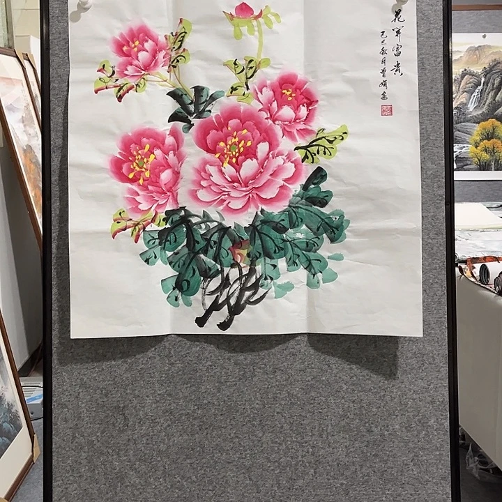 国画D国画作品单幅任发