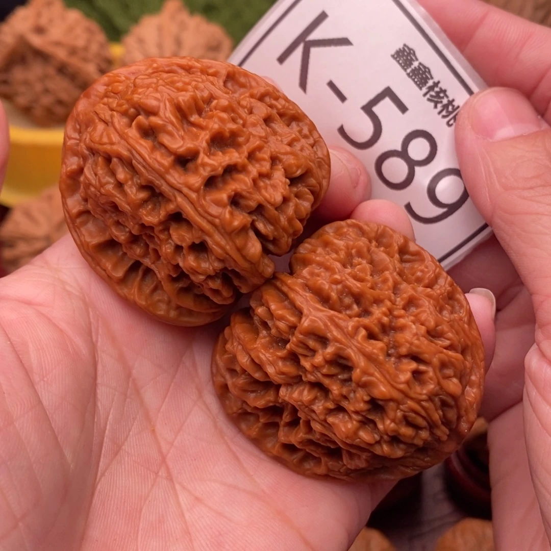 桃核把件南疆43…..