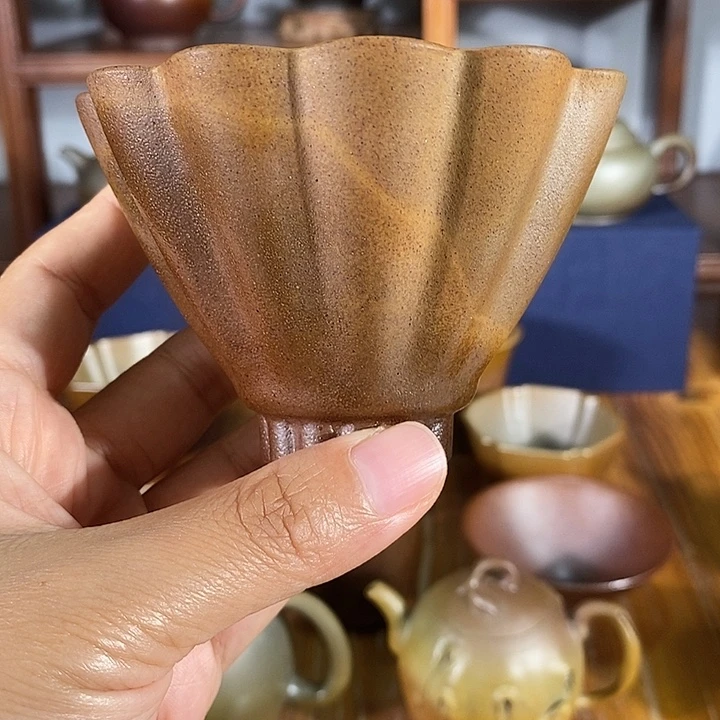 小***理茶壶紫砂150cc主人杯 段泥