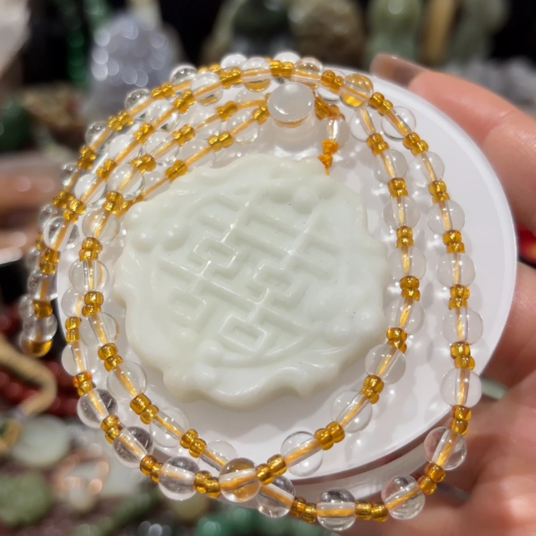 和田玉未镶嵌颈饰385552