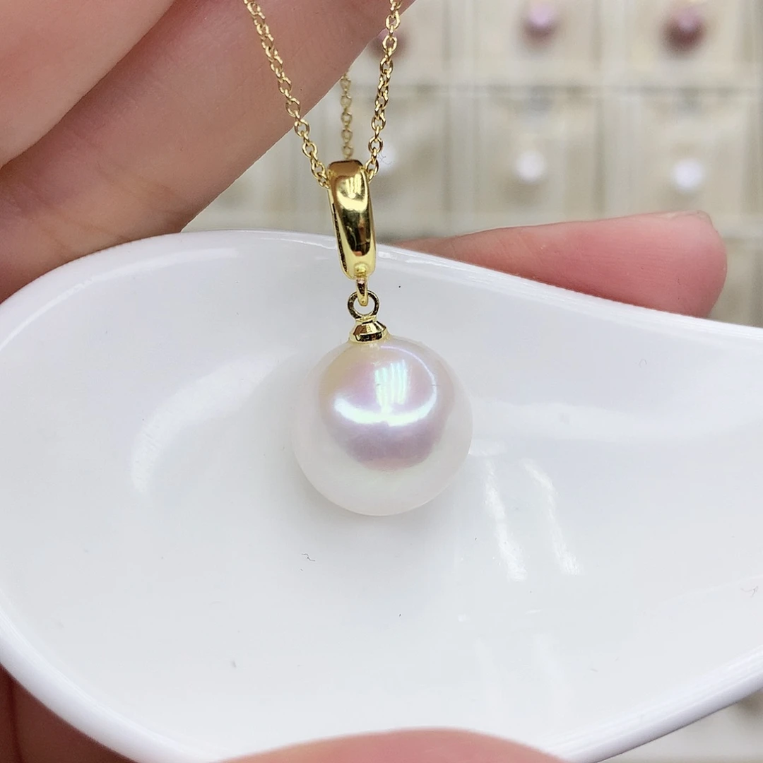 淡水珍珠颈饰合金