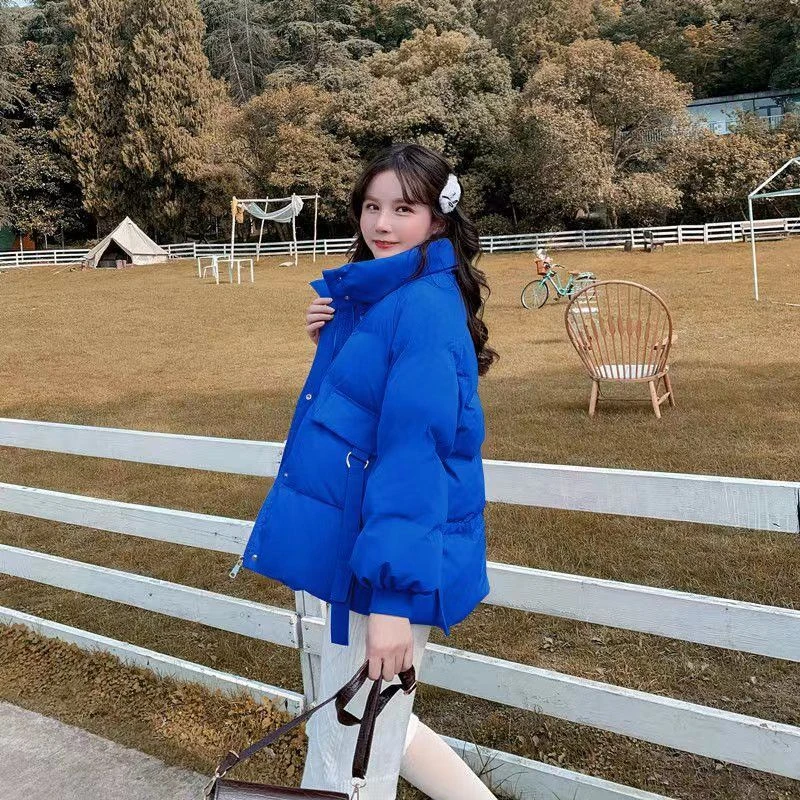 时尚2024新款面包服学生韩版宽松ins棉衣女短款冬季保暖外套潮