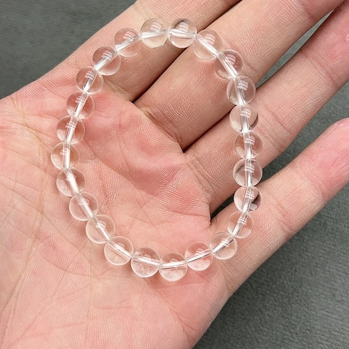 水晶手链未镶嵌白水晶