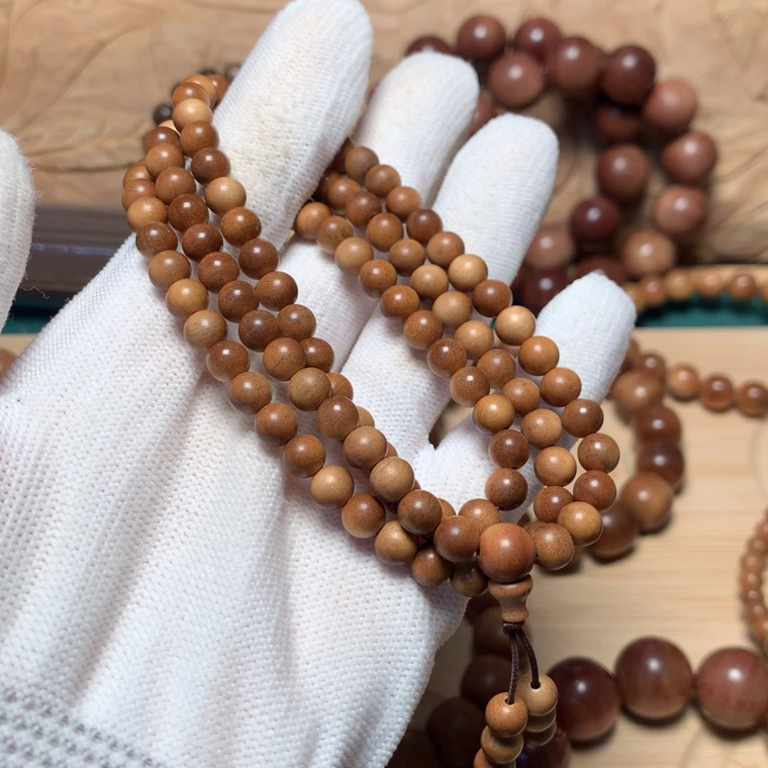 檀香木手串/手链F****金迈索尔老山檀6微瑕福利