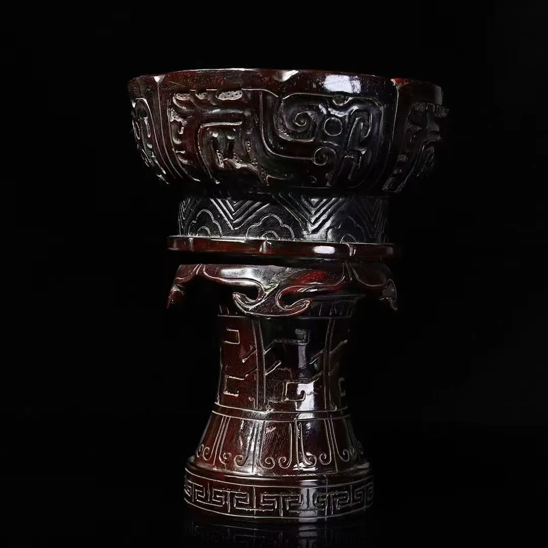 天然手工摆件创意雕刻中式书房摆设送礼收藏