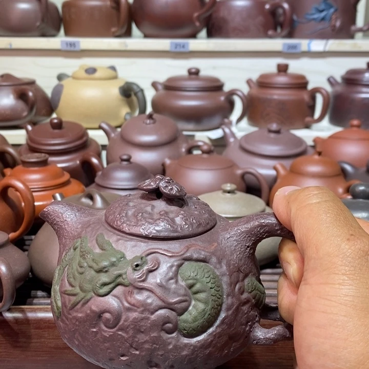 茶壶紫砂精工制作