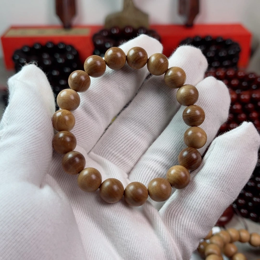檀香木手串/手链-****老山檀香1.0横纹黑肉