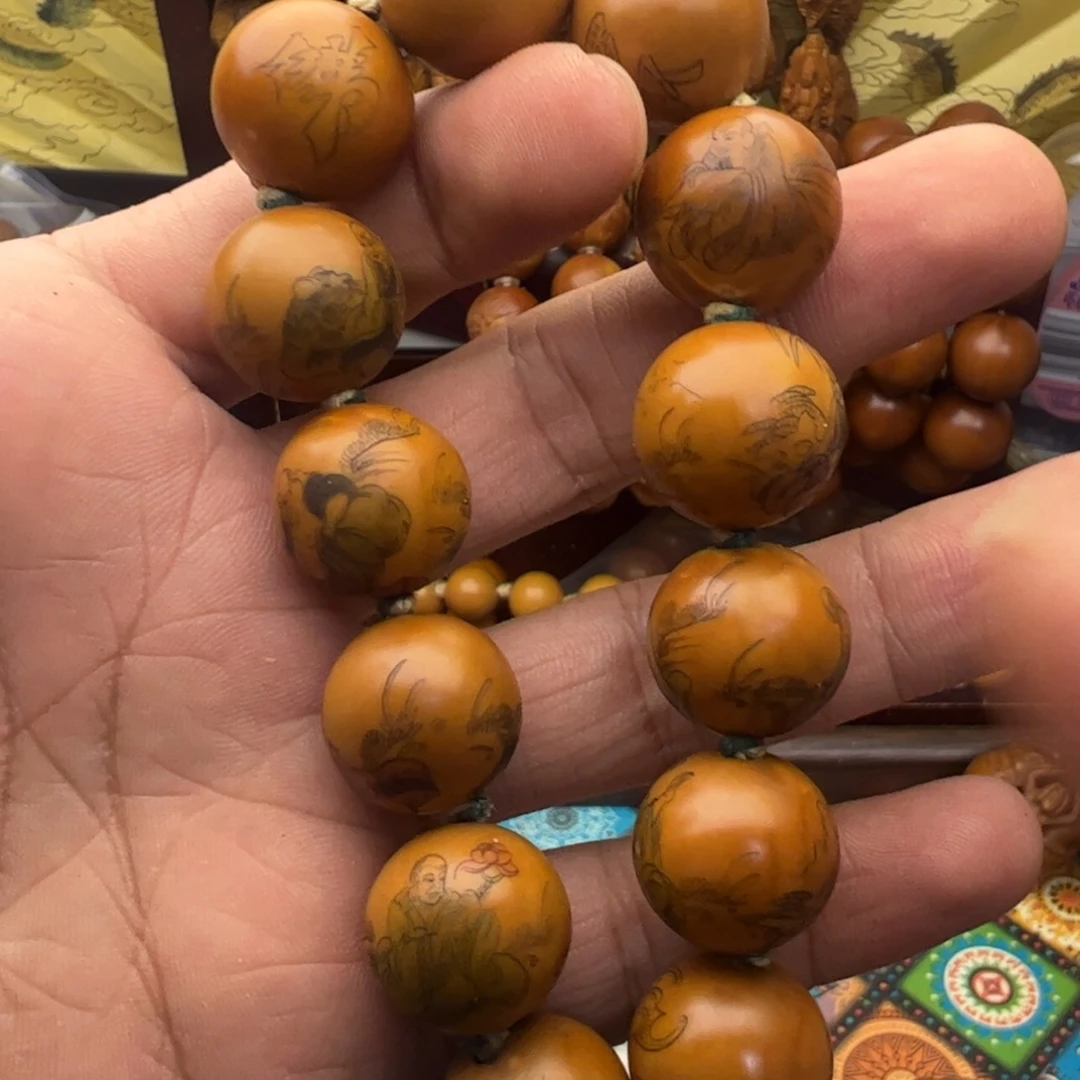 橄榄核手串/手链1.75铁盒光洙十八罗汉
