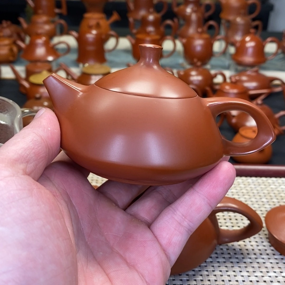 紫砂茶壶陈*粥潮州手拉壶