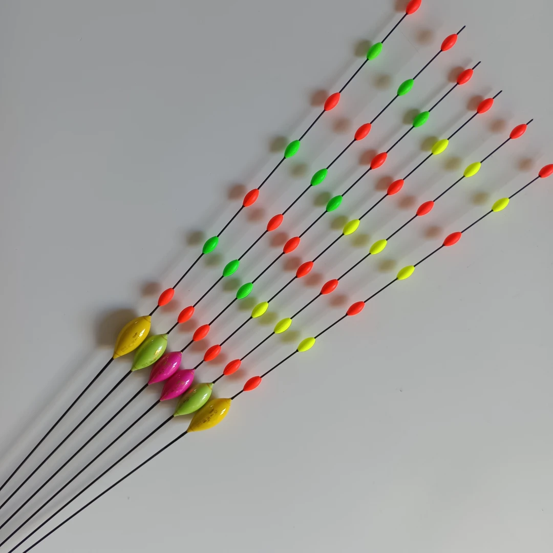 无铅漂灵饨拖线自立鸽子蛋醒目圆珠灵跑铅漂抗风浪拖钓黑坑青鱼漂