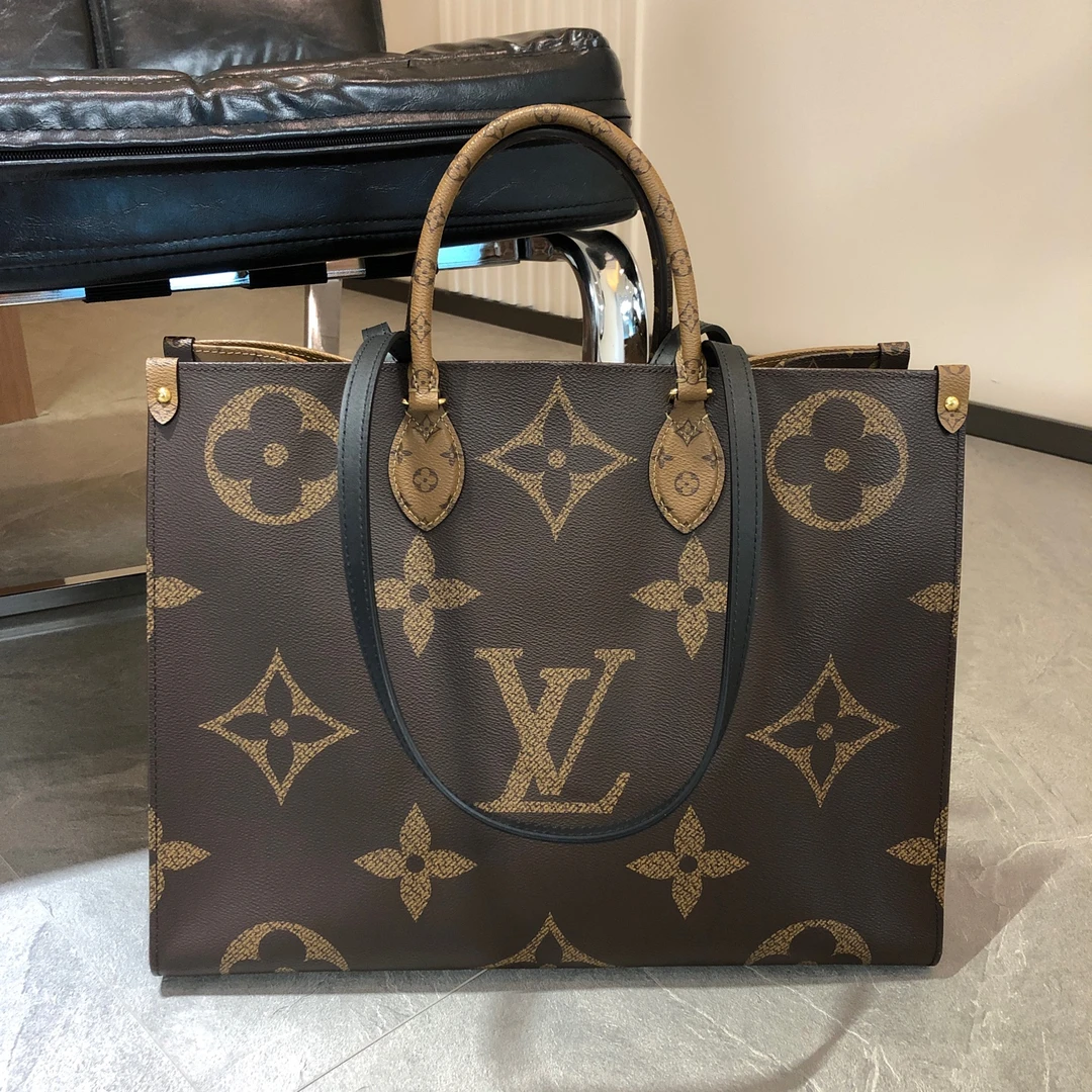 99新 LouisVuitton/路易威登 安洁利/看直播onthego大号/GSS28481