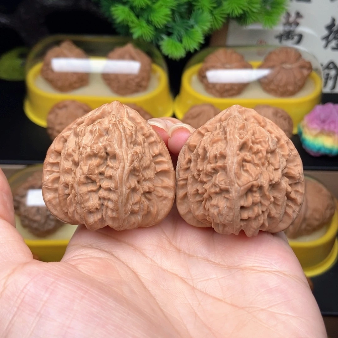吊坠文玩核桃42三角白
