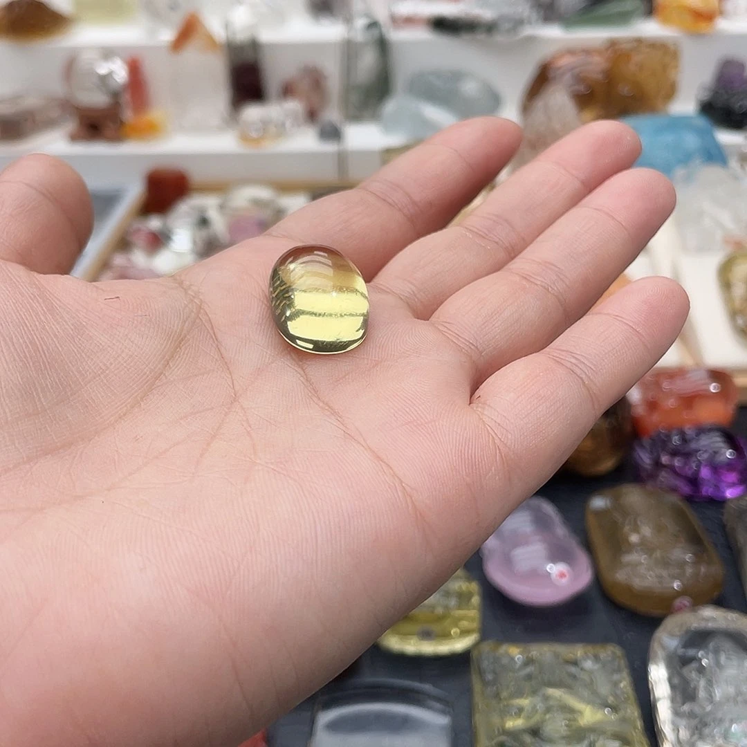 水晶颈饰未镶嵌叶*堯定制