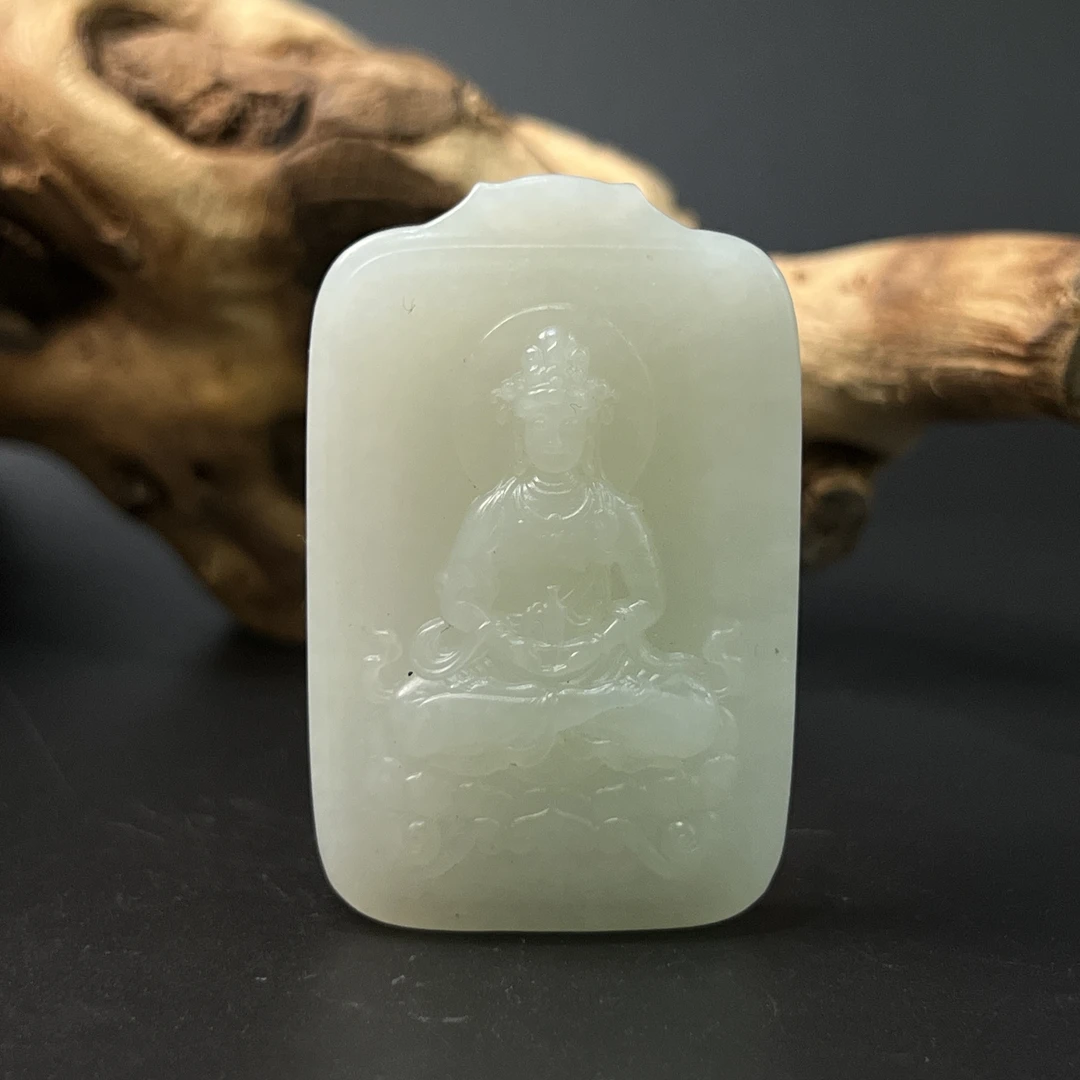 0807GC192和田玉挂件