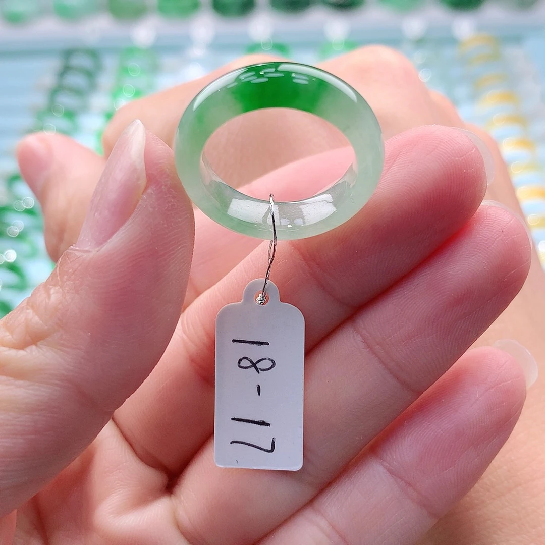 未镶嵌戒指翡翠A货缅甸翡翠