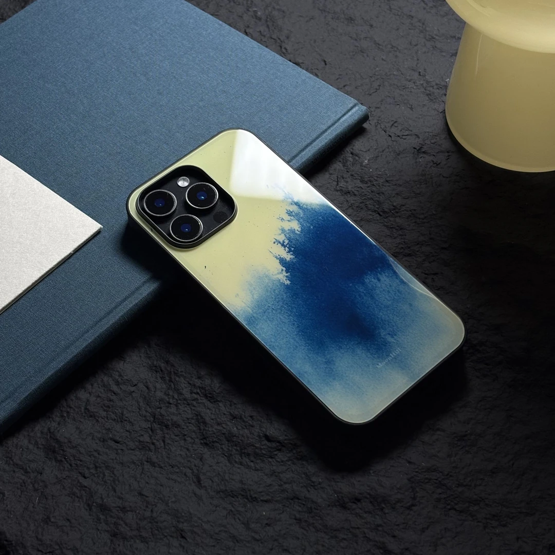 《暮雨林霭》新中式适用于16promax苹果手机壳15promax高级感手机壳