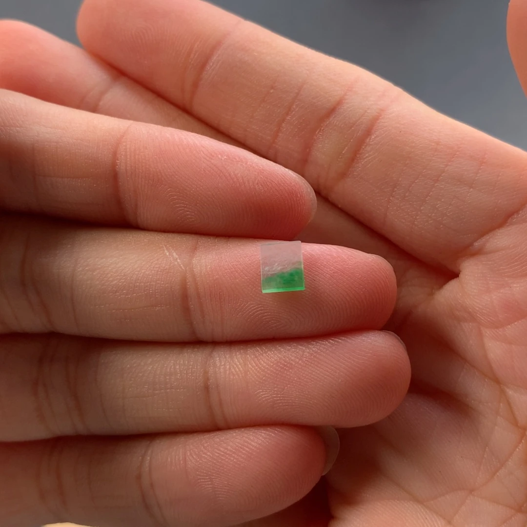 裸石翡翠翡翠切割面