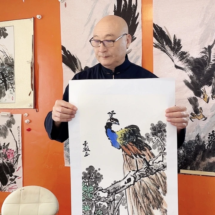 国画张圣敏先生纯手绘作品