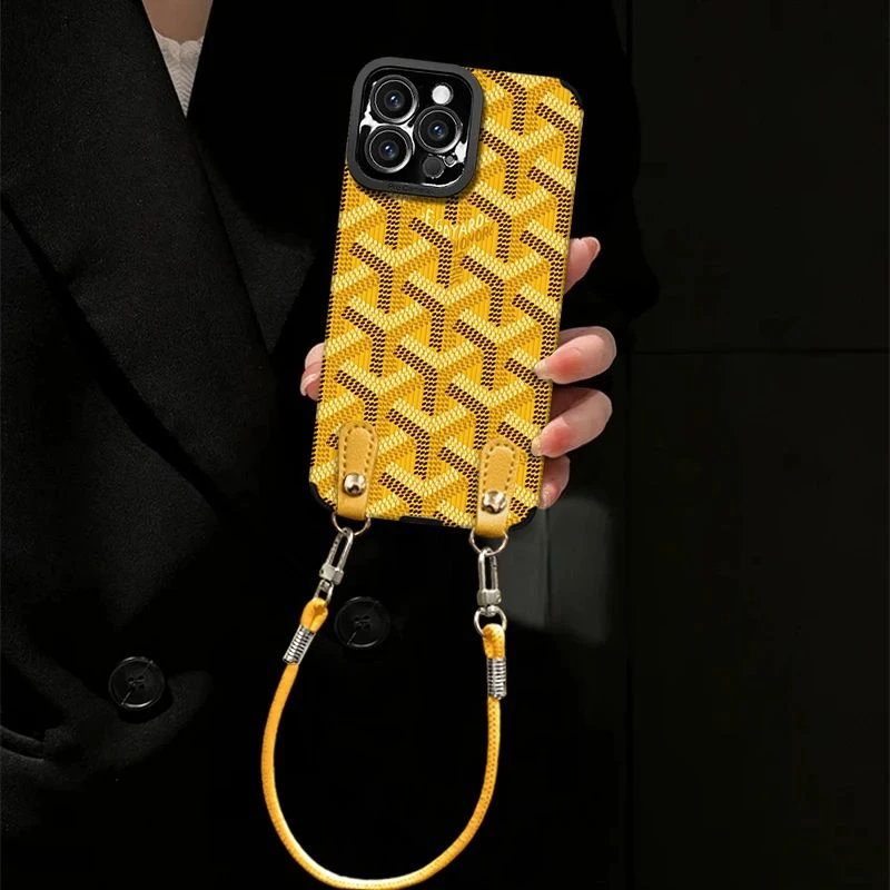 狗牙适用苹果iPhone16promax手机壳15瞳眼小羊皮14时尚13防摔手绳