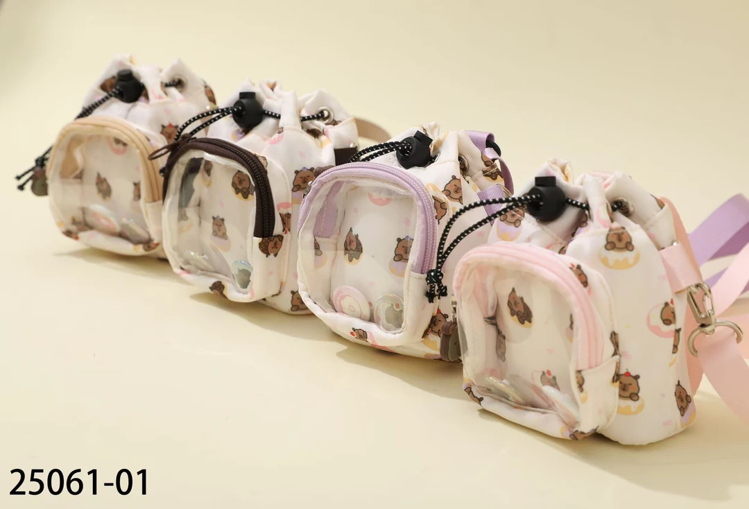 束口甜甜零钱包好看爆款中小学迷你书包