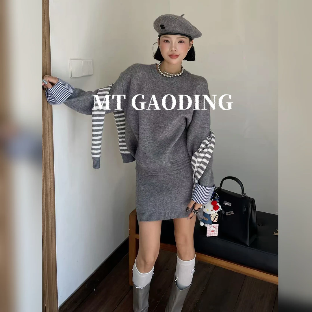 MT GAODING 慵懒风设计师款针织三件套