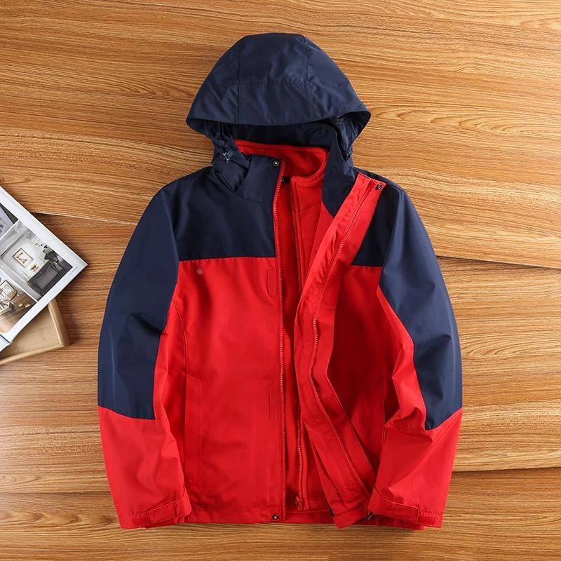 【德国EGYG・奢定】防水三合一冲锋衣外贸可拆卸外套男秋冬季防风