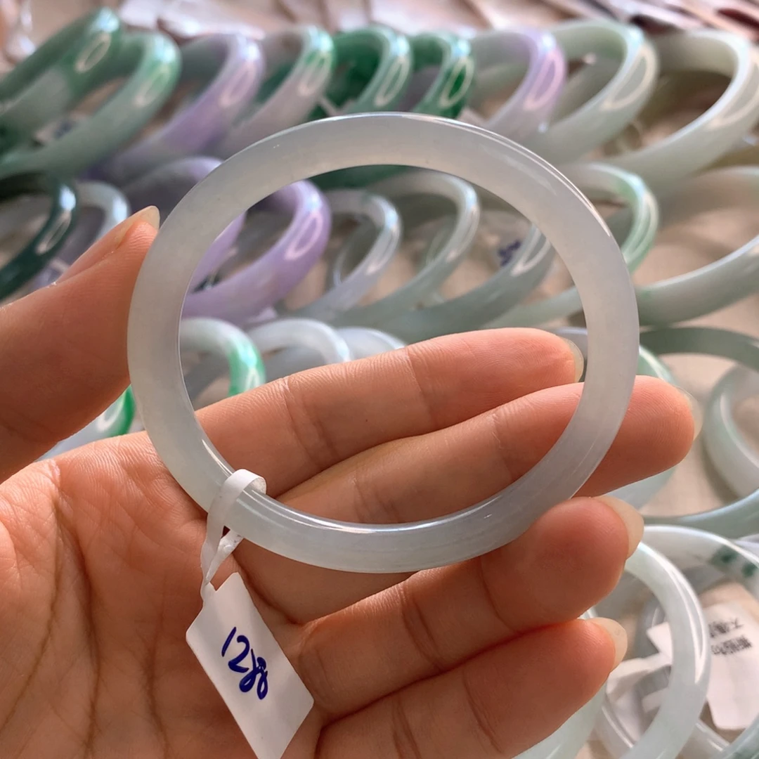 未镶嵌手镯翡翠贵妃圆54