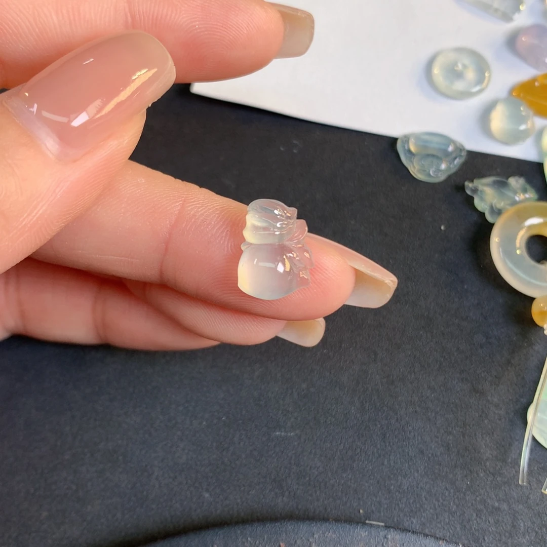 翡翠裸石12.5/9.6/4.14翡翠翡翠