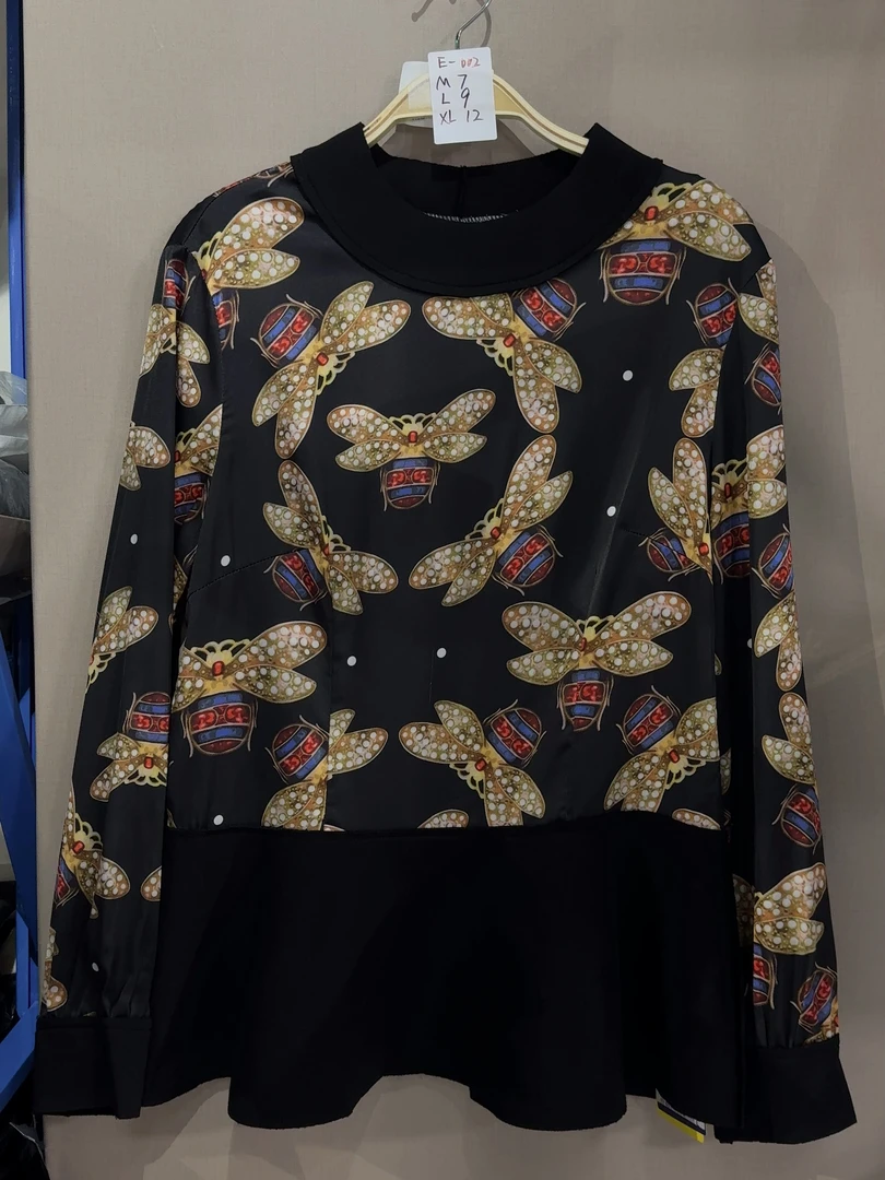 E-2-002休闲上衣黑色百搭