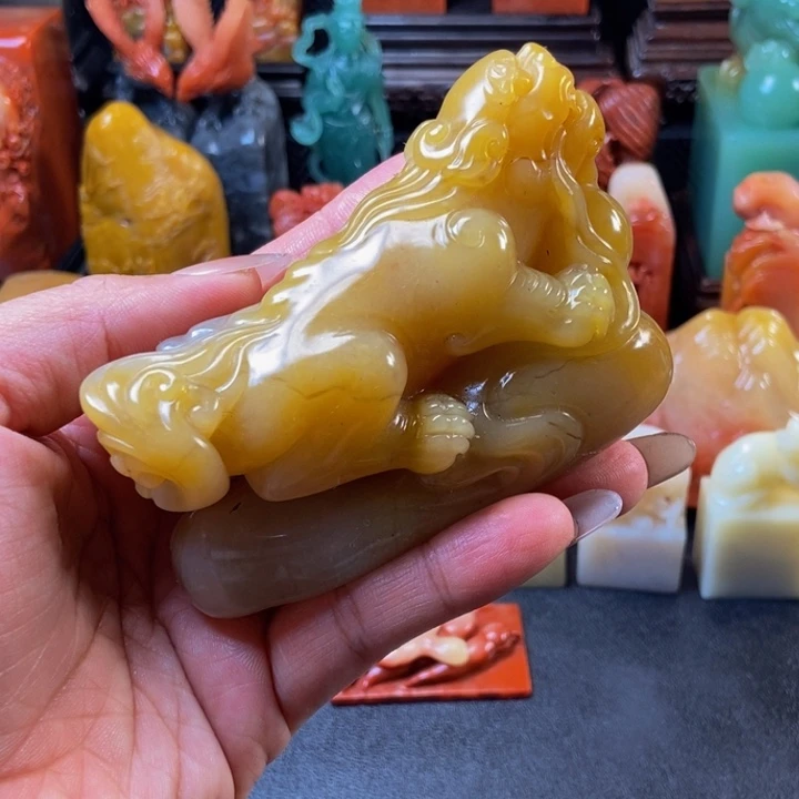 印石寿山石北部田